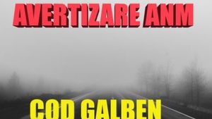 Avertizare ANM. Cod galben de ploi în toată țara