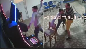O femeie din Anina a fost lovită cu un scaun pentru că a venit să își ia soțul de la păcănele