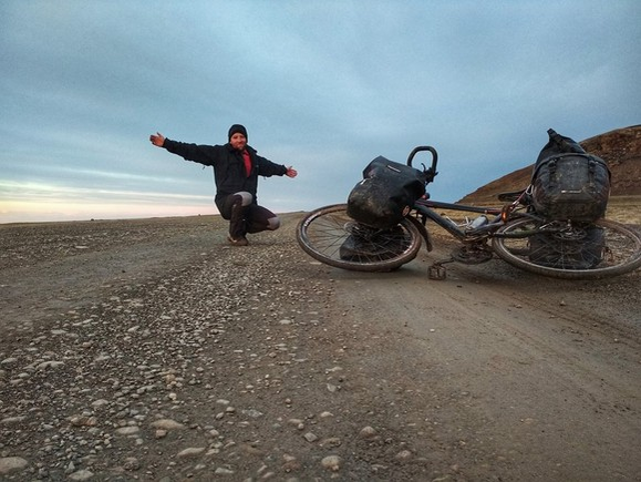 Radu Păltineanu, primul român care a traversat Americile pe bicicletă