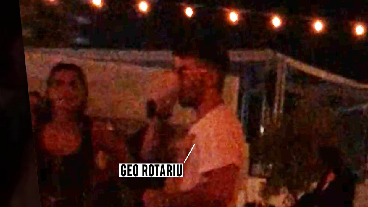 Geo Rotariu a petrecut într-un club de lux din Mamaia alătri de o tipesă