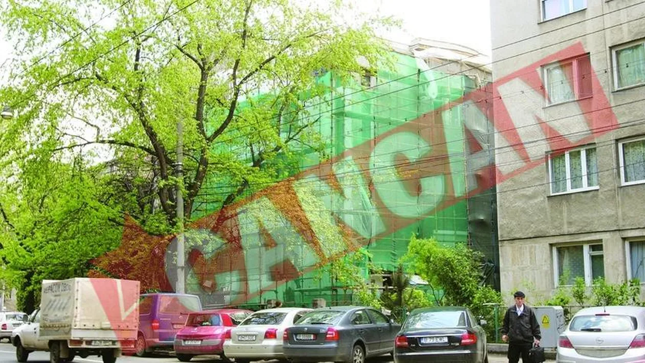 Vanghelie si-a bagat blocul in reparatii