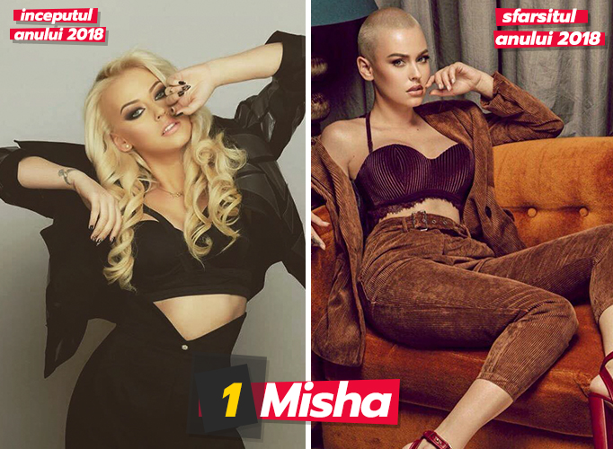 Misha s-a tuns aproape zero.