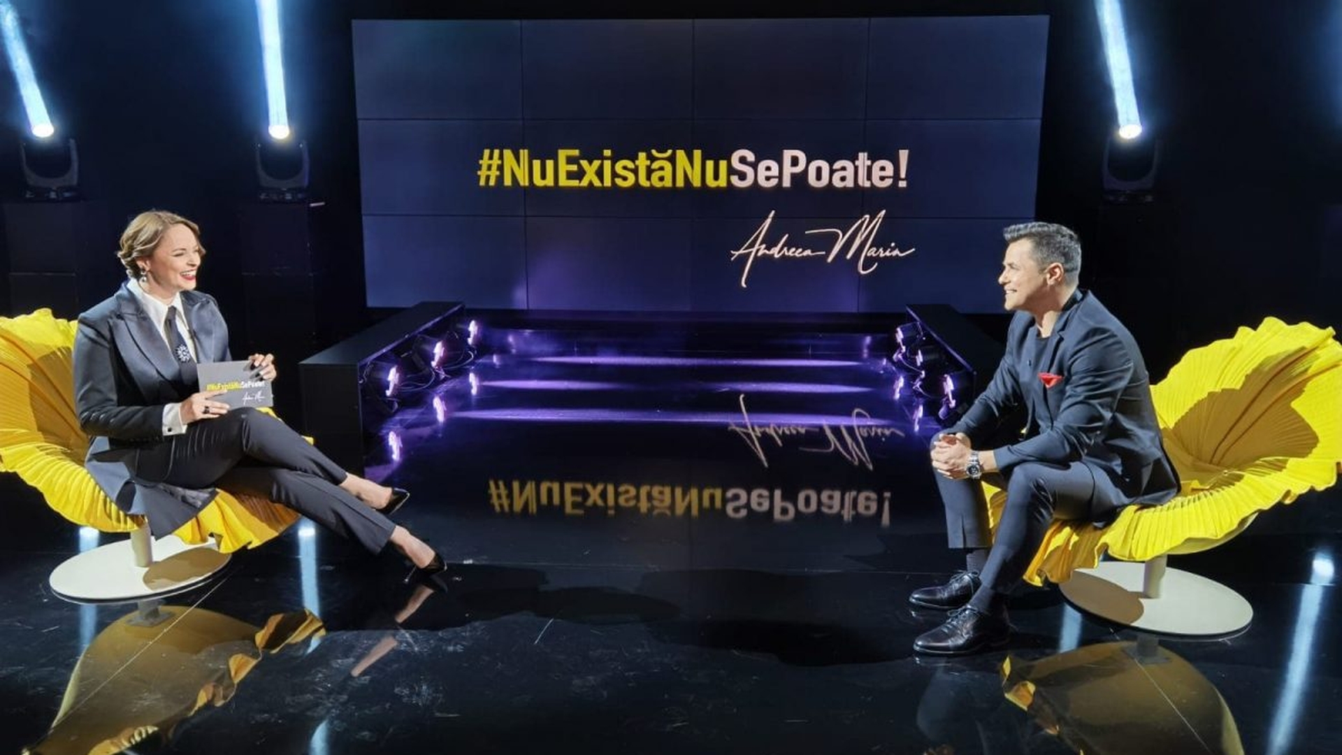 Andreea Marin, filmări cu umor spumos alături de Cove în prima ediție a sezonului 2 „Nu există nu se poate”