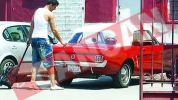 Virgil Stanescu si-a tras Mustang de epoca