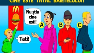 Test IQ exclusiv pentru genii | Cine este tatăl băiatului din imagine?
