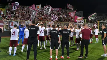 Rapid reduce campioana la tăcere la Mioveni!