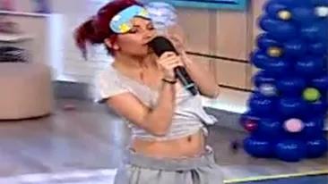 Sylvia a facut gafa inceputului de an! Si-a scapat un sfarc in direct la TV