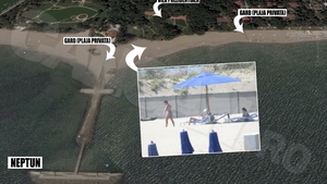 Imagini exclusive: CANCAN.ro a filmat ce se întâmpla pe proprietatea prezidenţială de la Neptun în timp ce şeful statului băgase CSAT-ul în şedinţă.