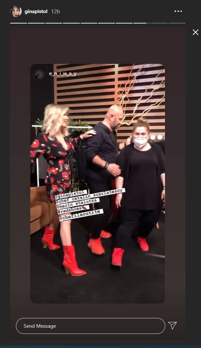 Gina Pistol și Smiley, fotografiați în ipostare tandre! Prezentatoarea de la Antena 1 l-a pipăit într-o zonă intimă pe artist în timp ce erau la o petrecere