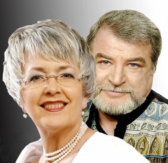 Eva Kiss și soțul ei (Sursă foto: Click)