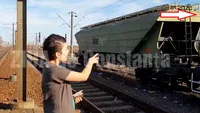 Tragedie în Constanța! Un copil de 12 ani, electrocutat după ce s-a urcat pe vagon de tren să facă selfie