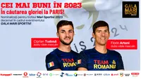 Gala Mari Sportivi ProSport 2023. Ciprian Tudosă şi Florin Arteni, de la dublu vâsle masculin, vor cu orice preț ca România să cucerească o medalie la Jocurile Olimpice de la Paris