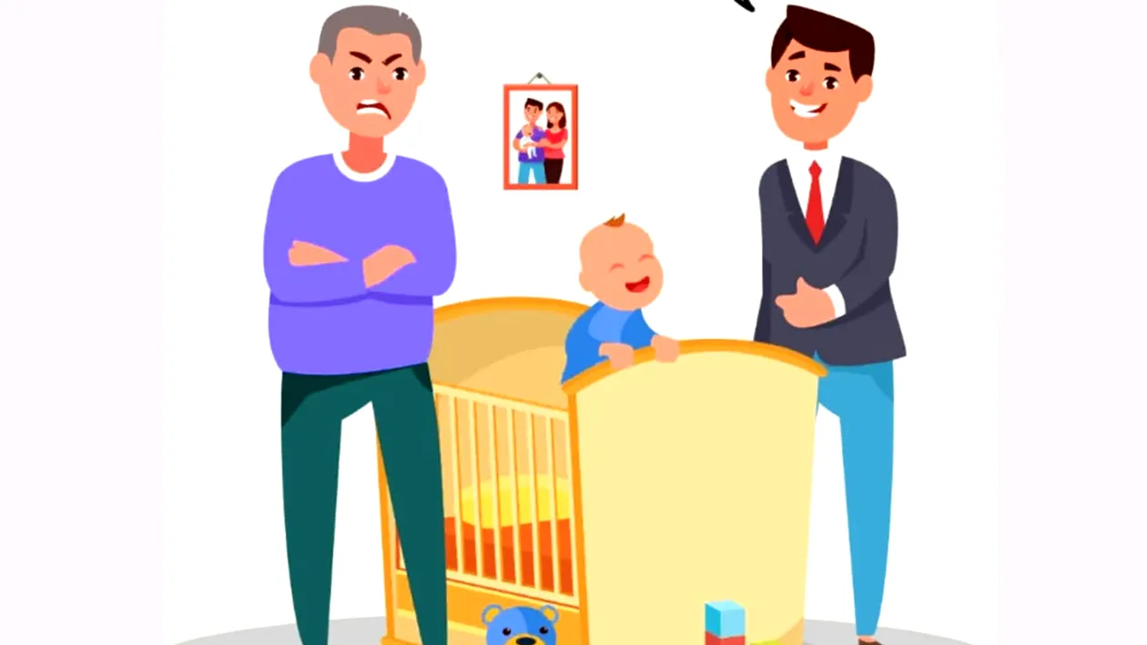 TEST IQ | Cine este tatăl bebelușului din imagine? Geniile răspund corect în 3 secunde