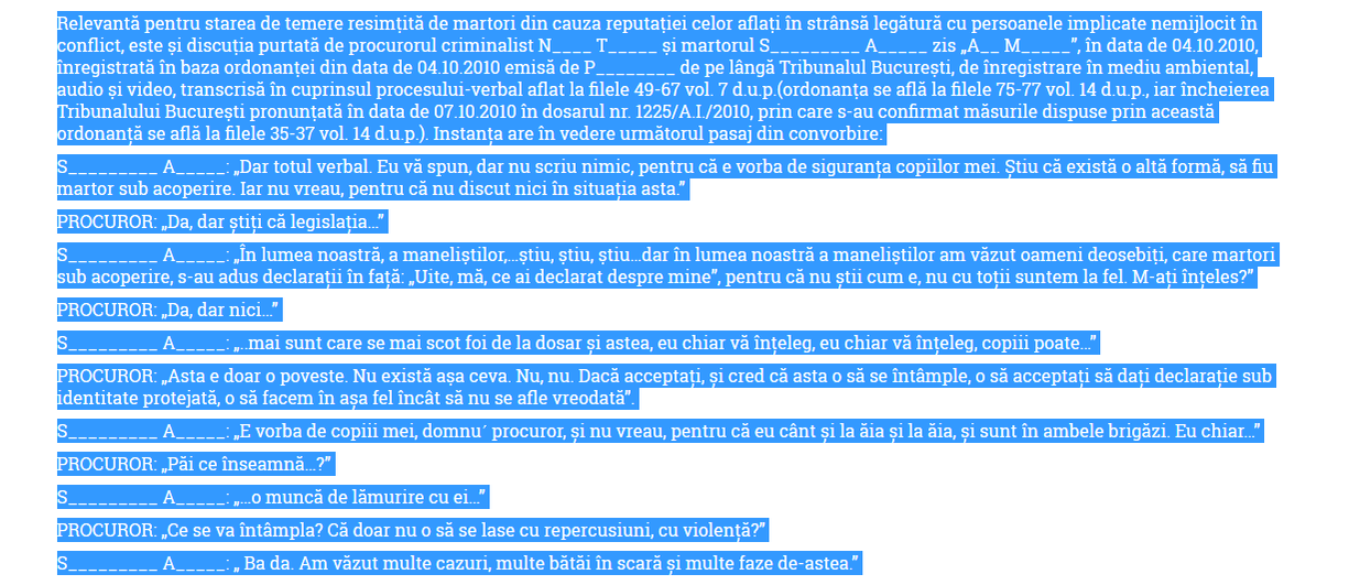 Discuția lui Adrian Minune cu procurorul