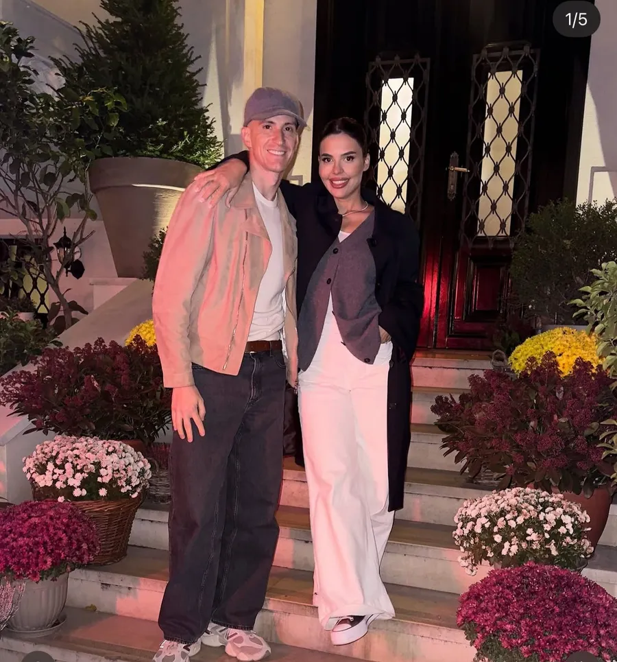 Andreea Popescu, emoții mari pentru soțul ei. sursă - social media