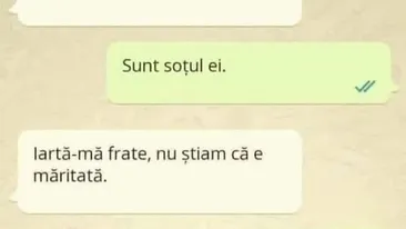 BANC | Un tip își încearcă norocul: ”Vrei să fii soția mea?”