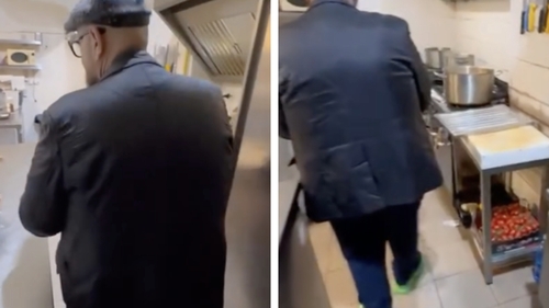 Piedone, la un pas de tragedie în timpul unui control la un restaurant din Craiova! Un zid s-a prăbușit FIX lângă șeful ANPC