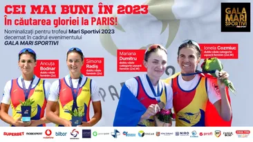 Gala Mari Sportivi ProSport 2023! Cele 4 canotoare în care ne punem speranțe la JO de la Paris: Simona Radiș, Ancuța Bodnar, Ionela Cozmiuc și Mariana Dumitru