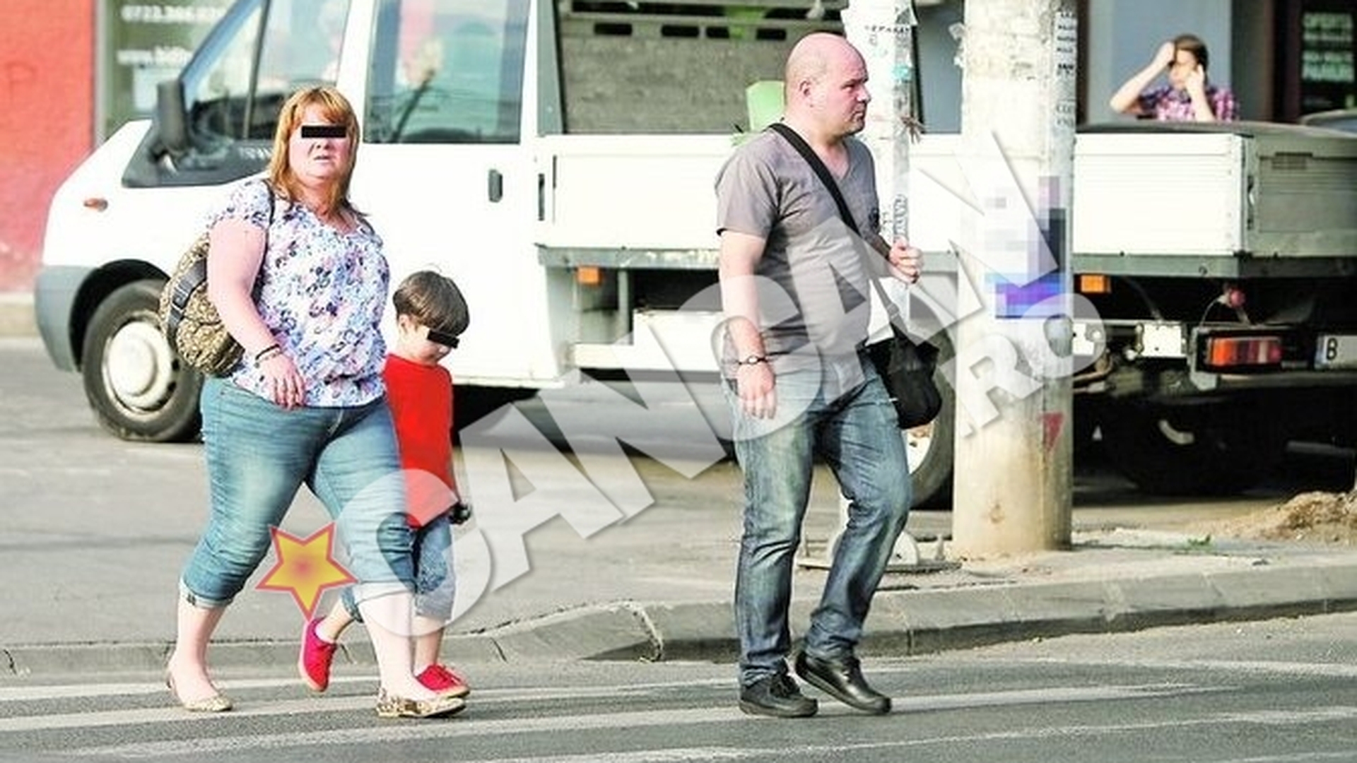 "Mistretii" au trecut pe zebra. Familia lui Octavian Pascut a iesit la plimbare