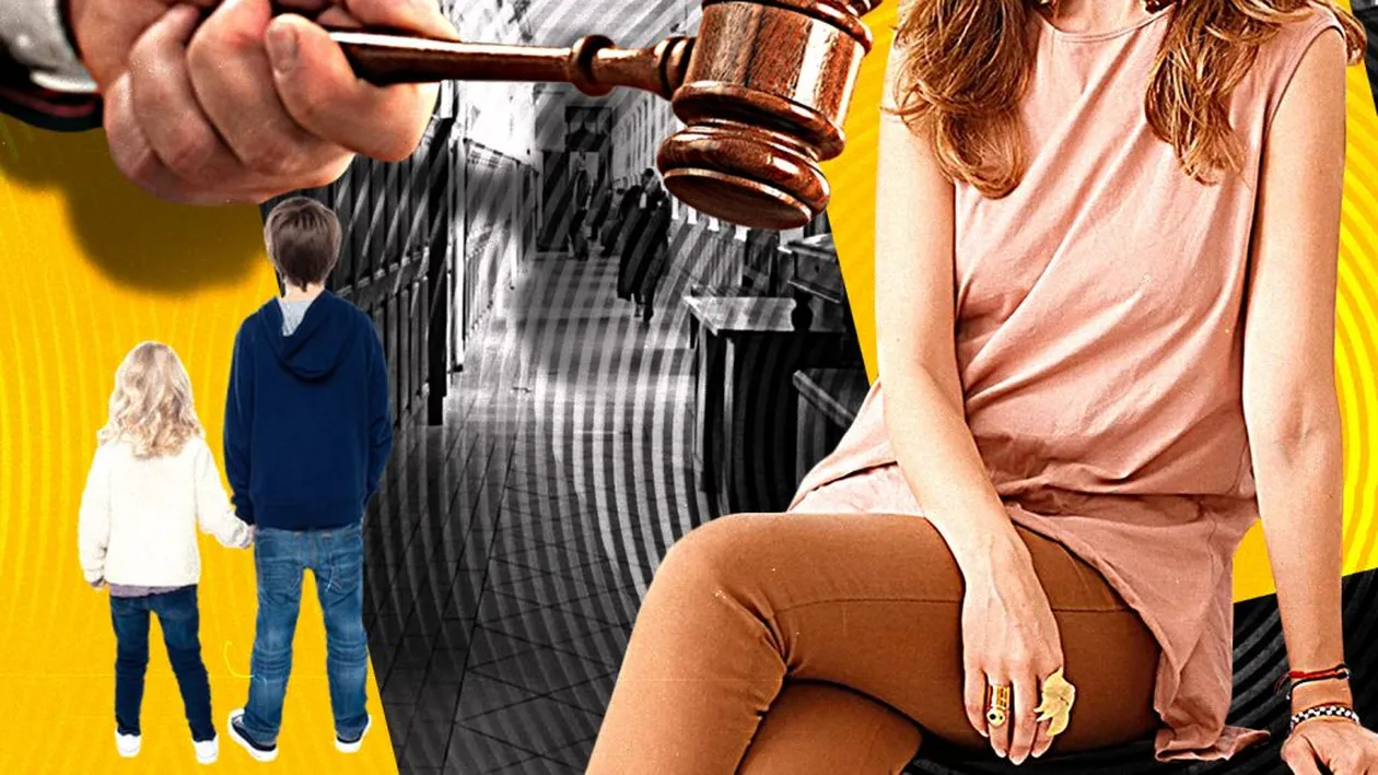 Celebra creatoare de modă  își ”revendică” fiica & fiul la Judecătorie