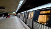 Panică într-o garnitură de metrou. Doi bărbați au început o altercație, unul a scos briceagul și... Cum s-a finalizat conflictul