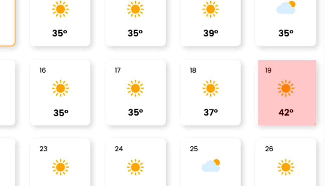 19 zile consecutive de caniculă în "Sahara României". Meteorologii EaseWeather anunță temperaturi de 42 grade Celsius