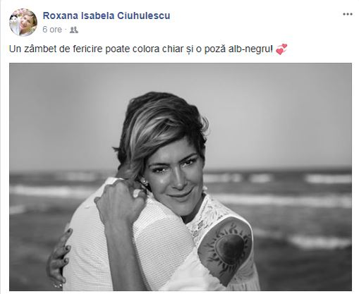 Roxana Ciuhulescu, prima poză cu iubitul, după divorţ: ”Un zâmbet de …”