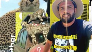Cătălin Cazacu, senzații tari în Zanzibar. “Felinele aflate la vânătoare s-au urcat pe mașină”