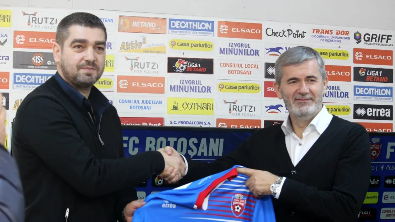 Liviu Ciubotariu instalat ca antrenor la Botoșani: „Mă bucur că revin în fotbalul românesc!”