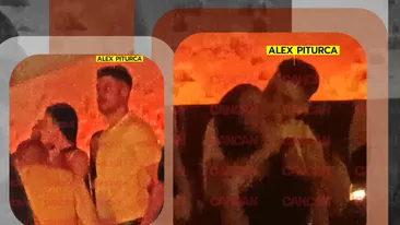 Piţurcă Jr. nu pierde deloc timpul: a „marcat” la o brunetă apetisantă. Îmbrățișări și bezele toată noaptea!