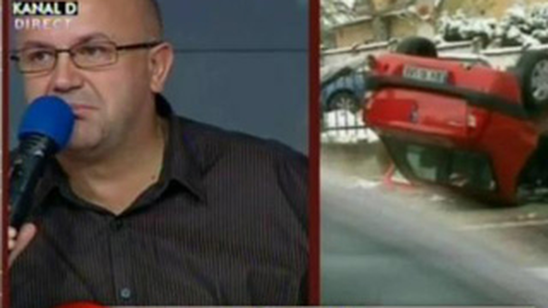 VIDEO Axinte despre accidentul lui Huidu: "Am crezut ca era sotia la volan si Serban i-a luat locul dupa accident!"