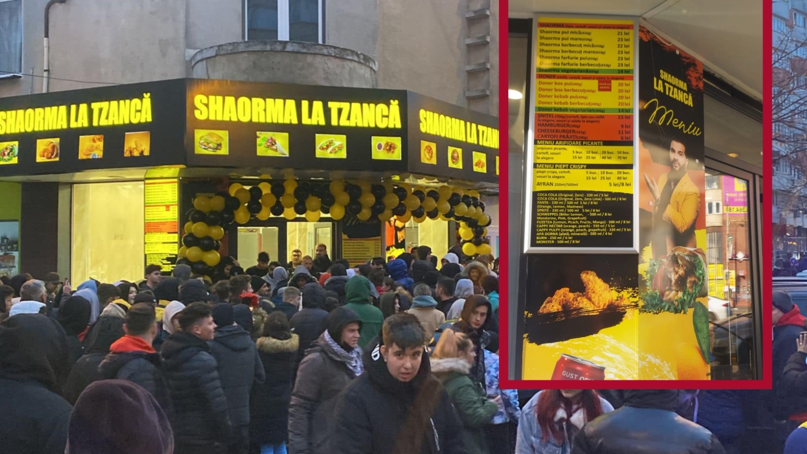 Cât costă o shaorma de la Tzancă Uraganu? Câţi bani trebuie să scoţi din buzunar pentru un meniu