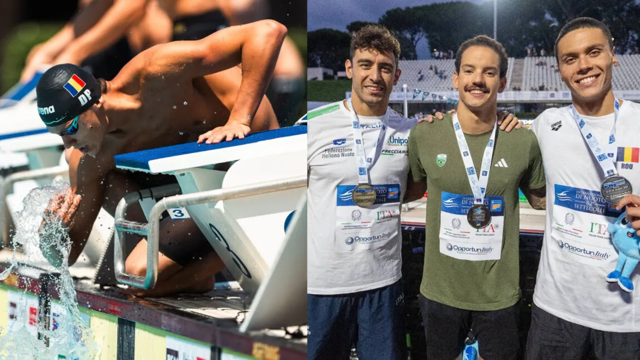 David Popovici bate record peste record. A făcut istorie și la proba de 100 m liber