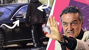 Gigi Becali a ”explodat” în Dorobanți! A deschis portiera Maybachului de 200.000 € și…