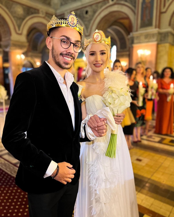 Armin Nicoară și soția sa. Foto: Instagram