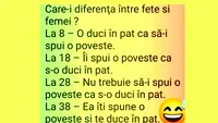 BANCUL ZILEI | Care e diferența între fete și femei?