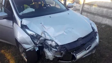 Accident rutier în Constanța! Un polițist și un jandarm sunt răniți