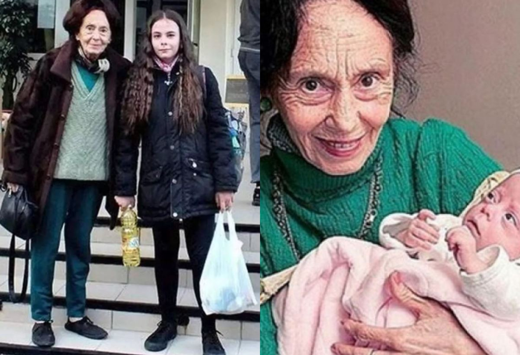 Adriana Iliescu, alături de fiica ei