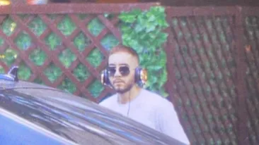 Fulgy, prima apariție în public după ce a fost externat de la clinica de reabilitare! IMAGINI EXCLUSIVE