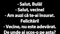 BANC | Bulă, livratorul nepalez și vecinul băgăcios
