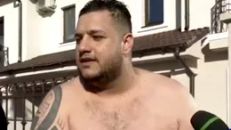 TikTok-erul Alin Borcan a amenințat, dezbrăcat, cu o armă de jucărie, după percheziții: „Nu mai veniți, că trag. Domnule Georgescu, vă iubesc”