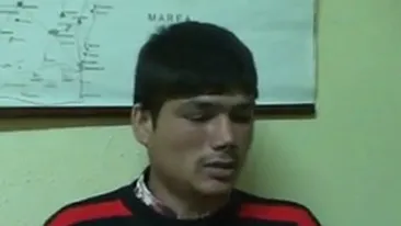 VIDEO Ireal! Daca n-ai sti ca a omorat doi oameni cu toporul pentru 10 lei, ai rade de el! Retardatul asta e cel mai prost ucigas!