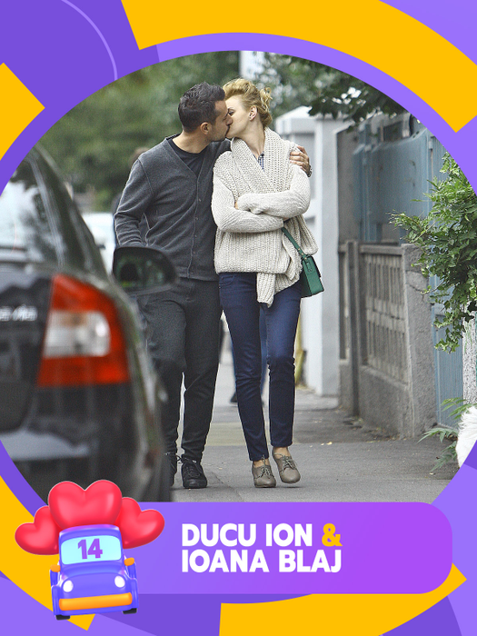 Cupidon lovește cu Top 50 pupăcioșii showbiz-ului! Gina Pistol și Smiley i-au întrecut pe Bodi și Ema Uta! Atenție, imagini interzise celor…singuri!
