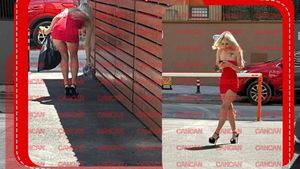 Maria a comis-o mai grav decât pe Insula Iubirii! A dus gunoiul îmbrăcată super sexy, dar... S-a văzut tot