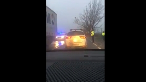 Accident în București, pe șoseaua de centură. Traficul este blocat, s-a intervenit de urgență | VIDEO
