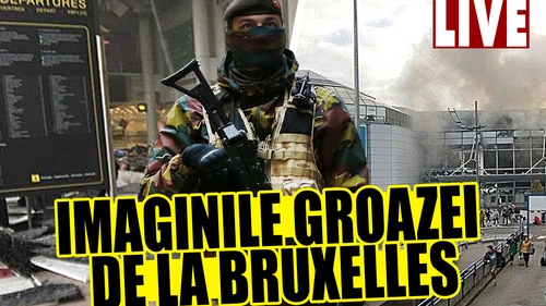 LIVE UPDATE! Imaginile groazei de la Bruxelles. Cel puţin 32 de morţi şi peste 200 de răniţi