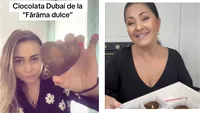 Cum a reacționat o tânără din București, după ce a mâncat ciocolată Dubai vândută de Gabriela Cristea: ”N-are nicio legătură!”