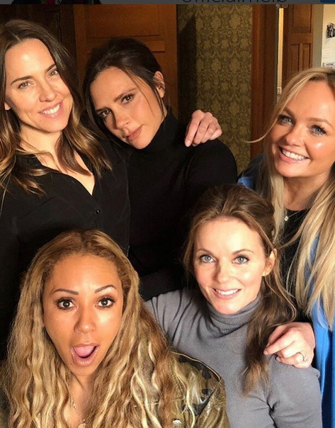 Spice Girls s-a reunit! Mel B. are 42 de ani, dar arată mai bine ca la 20. Cum a pozat în lenjerie intimă