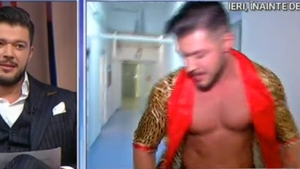 Victor Slav, lăsat în lenjerie intimă de Andreea Mantea chiar înainte de emisiune! Cum s-a întâmplat totul
