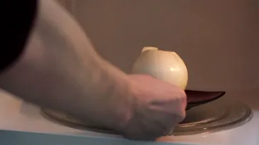 Ai incercat sa bagi o ceapa in cuptorul cu microunde? Trebuie sa vezi ce se intampla cu ea dupa 30 de secunde